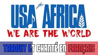 USA for Africa - We are the world (traduction en francais) COVER Frank Cotty