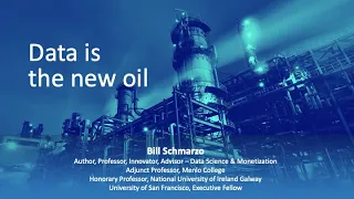 10 Big Data MBA Episode 10: Why "Data is the New Oil" is Most Important Concept of our Generation