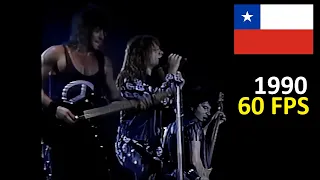 Jon Bon Jovi Live in Santiago, Chile 1990 Full Show HD 60 FPS Estadio Nacional  AUDIO MASTERIZADO