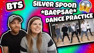 BTS 'Silver Spoon (Baepsae)' mirrored Dance Practice Reaction