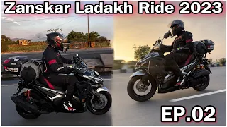 Zanskar Ladakh Ride 2023 | Ahmedabad To Ajmer | EP.02