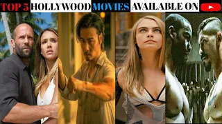 Top 5 Hollywood movies available on youtube/MX player dubbed in Hindi | Movies Countdown |