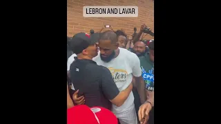 Lebron James Showing love To Lavar Ball After Drew league Game #shorts #shortsfeed #shortvideo #nba