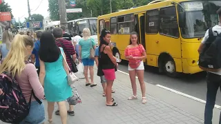 Симферополь 08 07 2019 остановка пл им Куйбышева