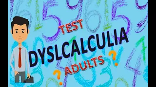 TEST - dyscalculia FOR ADULT