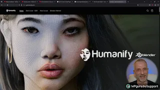 Checking out Humanify for Blender and Genesis 9