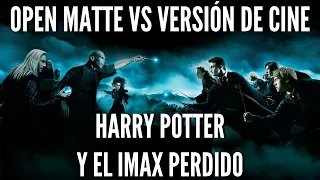 Harry Potter Y La Orden del Fénix Open Matte Vs Verrsión de Cine