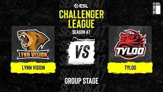 Lynn Vision vs. TYLOO - ESL Challenger League S47 - Asia