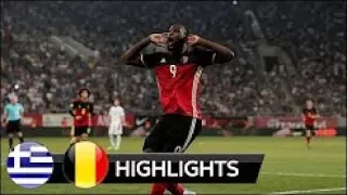 New!! Greece VS Belgium 1-2 Europe qualifiers World Cup Russia 2018