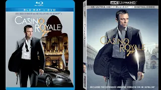 Casino Royale Blu-ray vs 4K Blu-ray Comparison (SDR version)