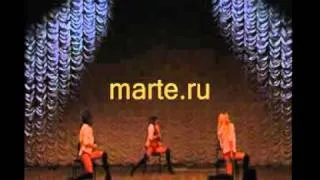 Школа танцев МАРТЭ 2009 - стрип пластика "Офис"