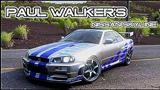 Paul Walker's Nissan Gtr