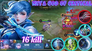 Miya God Easiest Game Solo Rank Road To Mythic #mlbbcreatorcamp #mobilelegends #mlbb #miya #miyamlbb