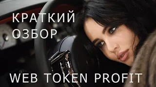 Web Token Profit *** КРАТКИЙ ОБЗОР долгосрочного проекта. (#webtokenprofit, #wec)