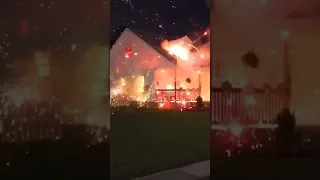 Mr Beast | Blows Up a House with Fireworks 💥 #trending