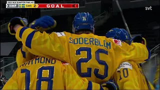 Elmer Söderblom MAKES ANOTHER CRAZY BETWEEN THE LEGS GOAL WJC 2021