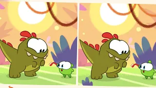 Spot the Difference with Om Nom – by the episode "Stinkysaurus Nom"