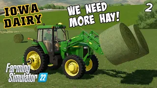 Can we bale enough hay to feed our cows? - IOWA DAIRY -UMRV EP2 - FS22