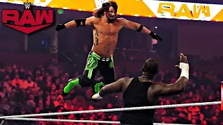 Aj Styles vs Omos Fight Highlights | wwe raw 3/1/2022 | Raw after Day 1 |