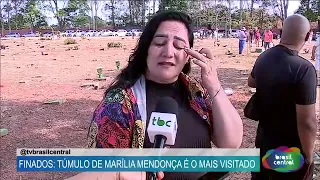 02-11 | Finados: Túmulo de Marília Mendonça e o mais Visitado