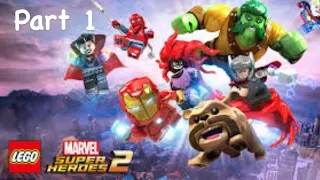 Lego Marvel Superheros 2 Walkthrough Gameplay part 1 (No Commentary)