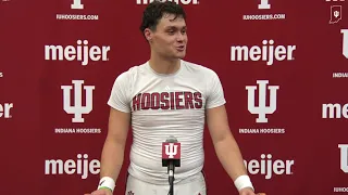 Kurtis Rourke post spring game media availability: April 18, 2024