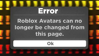 Roblox Just Broke Avatars...