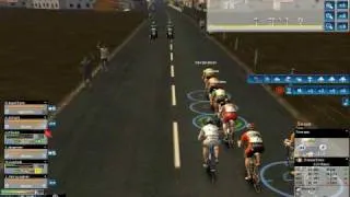 Pro Cycling Manager 2009 - Sprint (tutorial) [Eng]