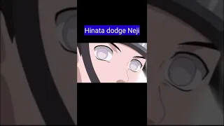 Hinata dodge Neji | Naruto #Shorts