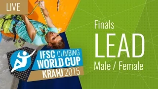 IFSC Climbing World Cup Kranj 2015 - Lead - Final - Male/Female