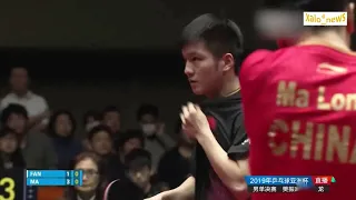 Asian Cup 2019 Fan Zhendong vs Ma Long