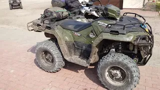 Porównanie Polaris Sportsman 570 kontra Kymco MXU 700i kontra CFMoto 520 Cforce. Błoto, las i piasek