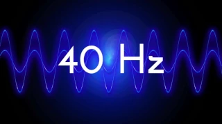 40 Hz clean sine wave BASS TEST TONE frequency