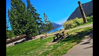 Alouette Lake South Beach in Golden Ears Provincial Park Vancouver Canada 雲雀湖 南海灘 金耳朵 公園 溫哥華 加拿大温哥公园