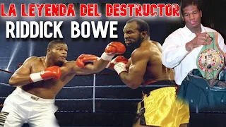 TIRÓ a la BASURA Su CINTURÓN De WBC En Señal De Protesta, CAMPEÓN DE LA ERA DE ORO, RIDDICK BOWE