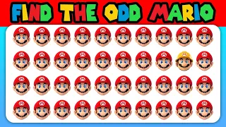Find the ODD One Out -  Super Mario Edition 🍄🎮 Easy, Medium, Hard - 30 ultimate puzzles