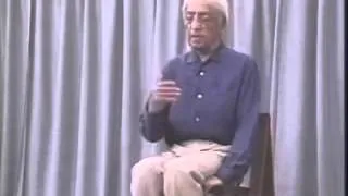 Jiddu Krishnamurti Fear As An Extraordinary Jewel Part 1