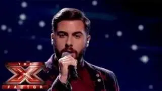 Andrea Faustini sings Whitney Houston's One Moment In Time - The X Factor UK 2014 ONLY SOUND