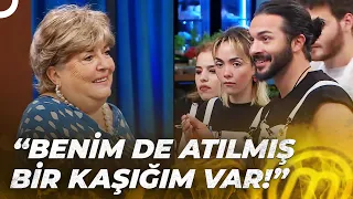 Burak Kaya Somer Şef'in Annesine Kaşık Attı | MasterChef Türkiye 101. Bölüm