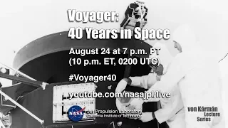 Voyager: 40 Years in Space (live public talk)