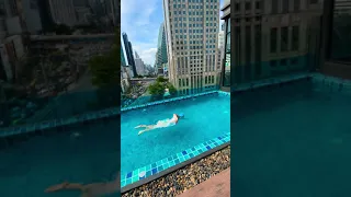 Would You Swim on This Rooftop Pool?!