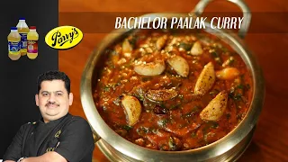 Venkatesh Bhat makes Bachelors special Paalak Curry | gravy for chapati, roti | quick & easy recipe