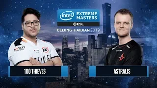 CS:GO - 100 Thieves vs. Astralis [Inferno] Map 1 - Group A - IEM Beijing-Haidian 2019