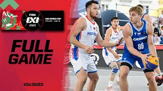 Mongolia 🇲🇳 vs Czechia 🇨🇿 | Men | Full Game | FIBA 3x3 U23 World Cup 2023