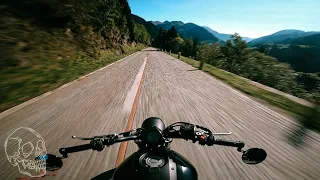 Zen Motorcycle Exploration: Swiss Alps with Yamaha XSR700