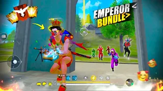 FREEFIRE 🔥Emperor's New Clothes Bundle 🤯 Solo vs Squad 🎯 Garena free fire || PK GAMERS #freefire