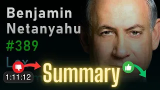 TL;DW Summary - Benjamin Netanyahu - Israel Palestine Power Corruption Hate and Peace