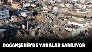 Doğanşehir'de yaralar sarılıyor