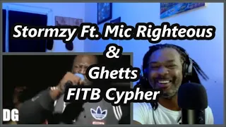 Stormzy Ft. Mic Righteous & Ghetts FITB Cypher | MY REACTION |