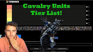Cavalry Units Tier List!! - Conqueror's Blade - Knightfall